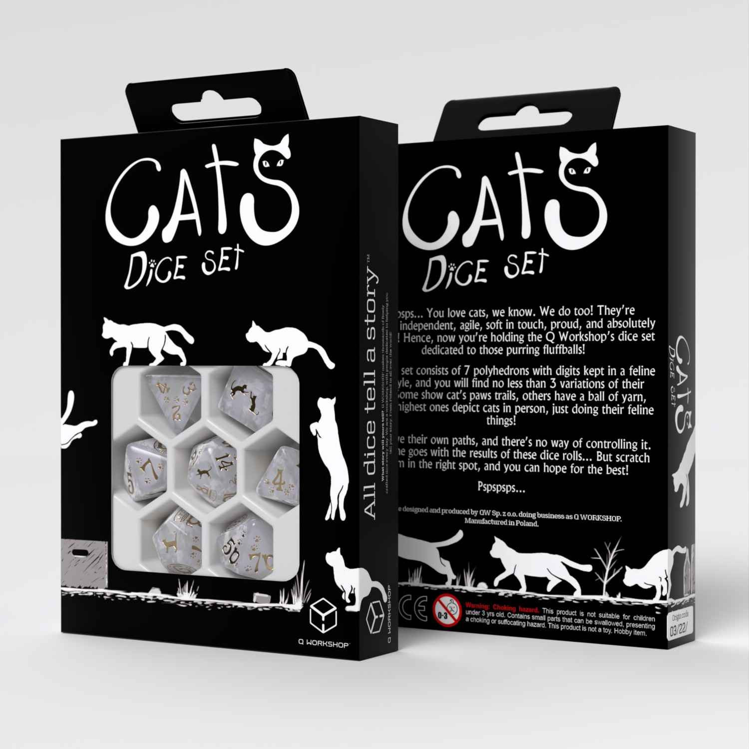 CATS Dice Set: Purrl