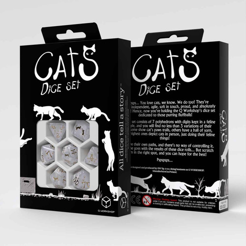 CATS Dice Set: Purrl
