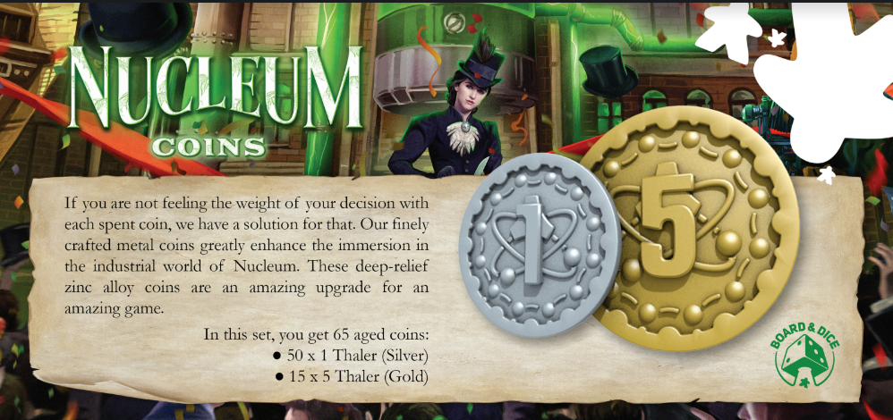 Metal Coins - Nucleum (Metallmünzen Nukleum)
