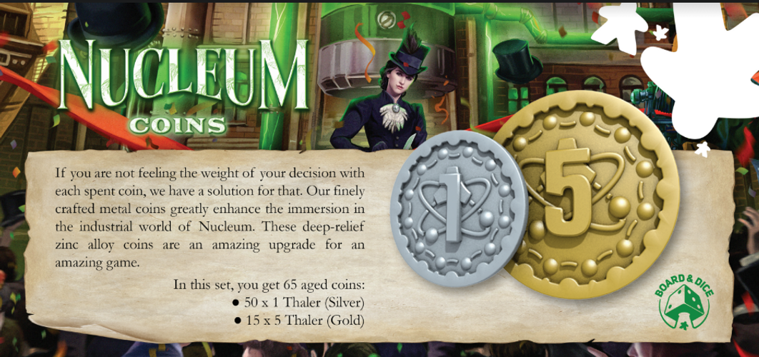 Metal Coins - Nucleum (Metallmünzen Nukleum)