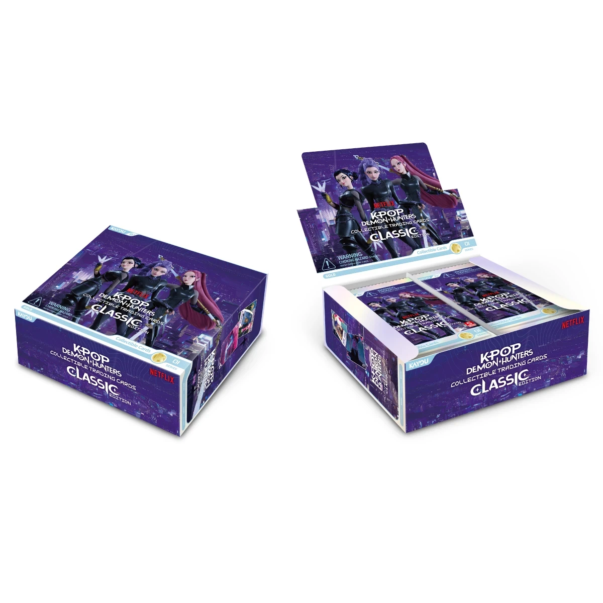 KPop Demon Hunters - World Tour Collectible Cards - Classic Edition - 001B-Foil S1-B (Display)