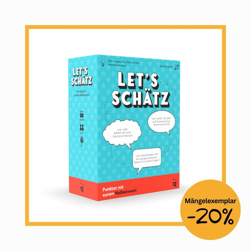 Let's schätz (DE) #Mängelexemplar#