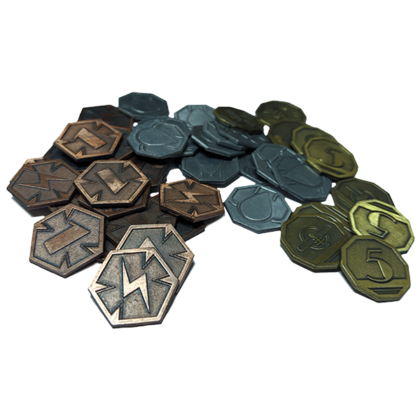 Barrage Metal Coins