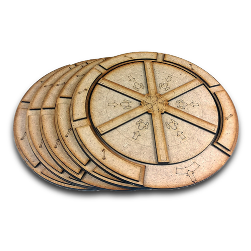 Barrage Wooden Wheels (4er- Set)