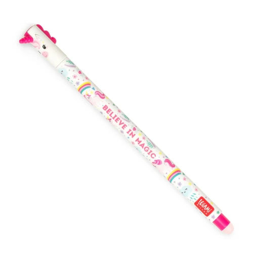 Legami Löschbarer Gelstift Unicorn „Believe In Magic“ - Erasable Pen