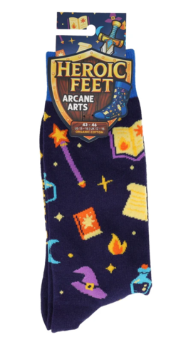 Arcane Arts Socks -  EU 43 - 46 - Heroic Feet Socken/Socks