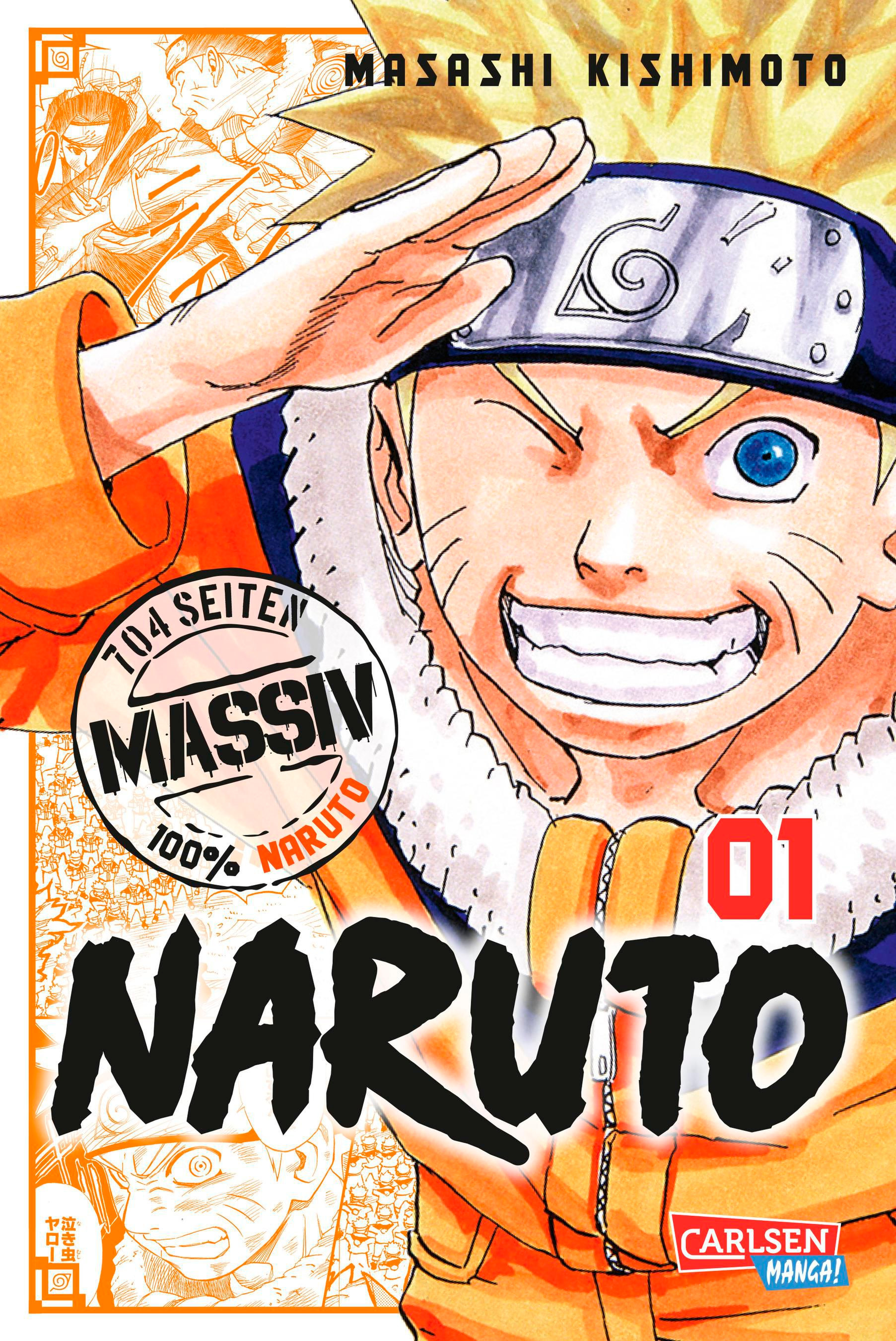 NARUTO Massiv 1 Die Originalserie als umfangreiche Sammelbandausgabe! - Paperback