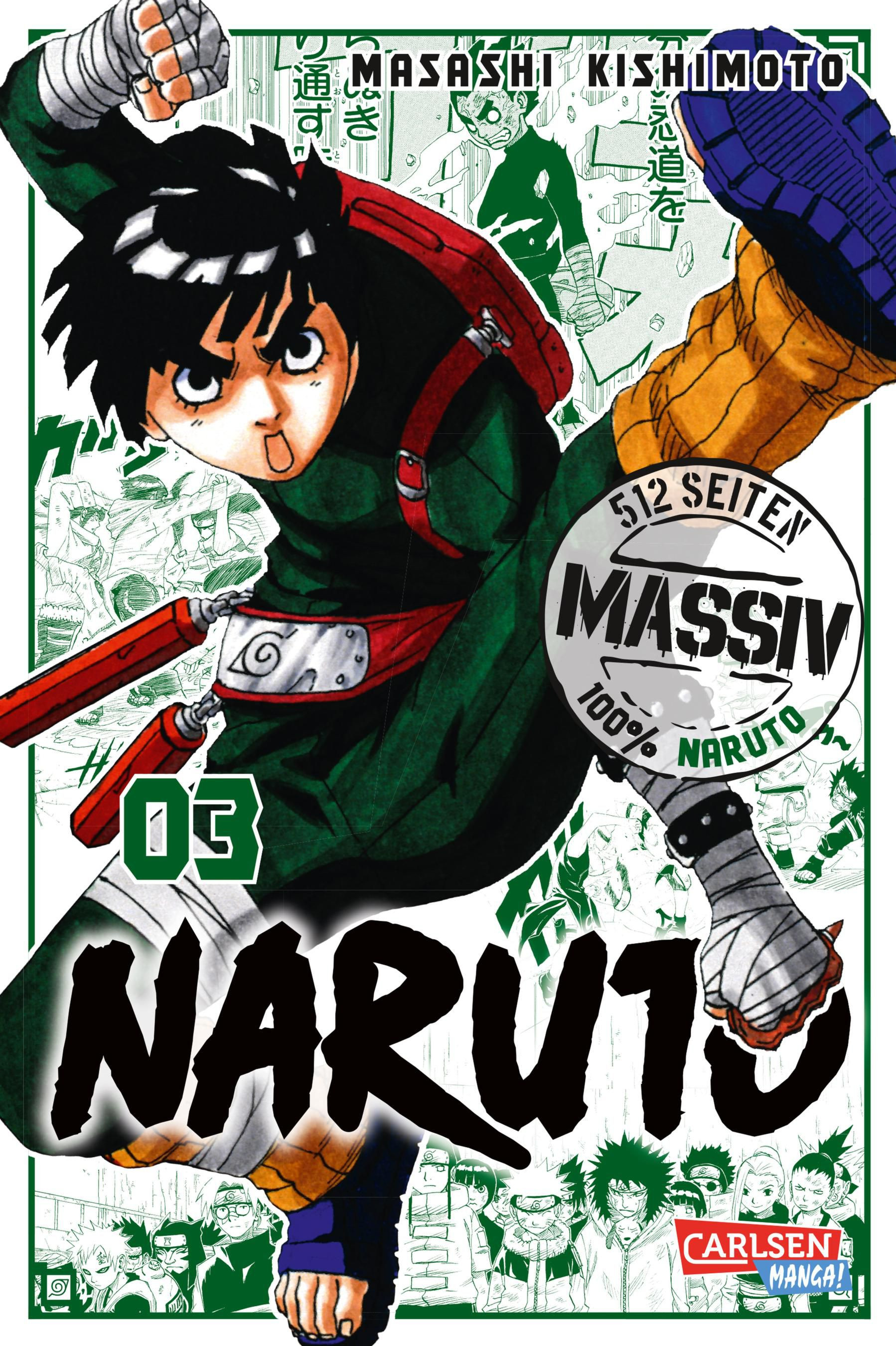 NARUTO Massiv 3 Die Originalserie als umfangreiche Sammelbandausgabe! - Paperback