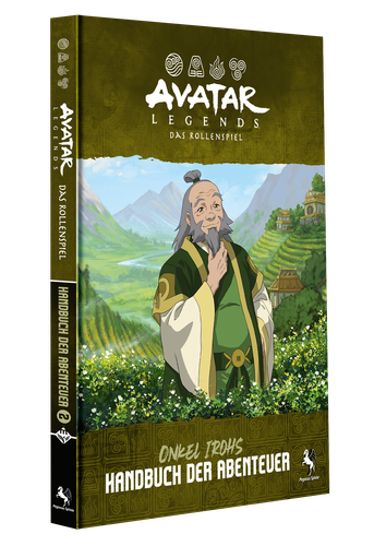 Avatar Legends – Das Rollenspiel: Onkel Irohs Handbuch der Abenteuer (Hardcover)