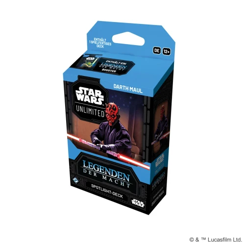 Spotlight Deck: Darth Maul - Star Wars: Unlimited – Legenden der Macht (DE)